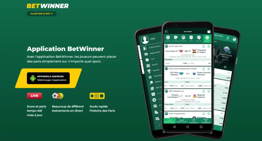 APK Betwinner  Téléchargement et Avantages pour les Parieurs